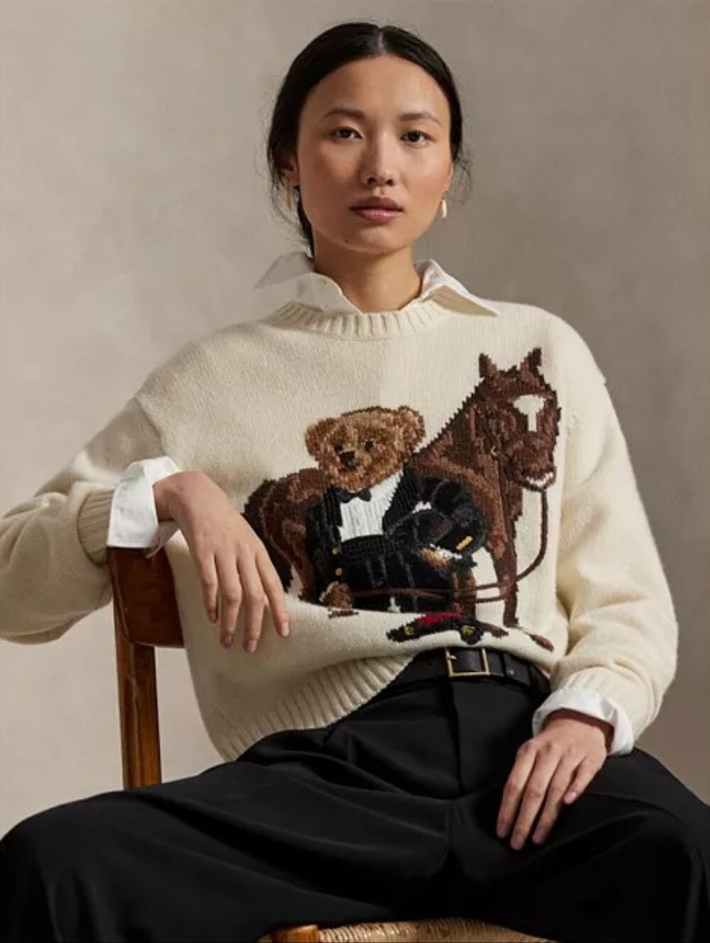 Polo Ralph LaurenLunar New Year Polo Bear Sweater Size M Ltd Ed. - Picture 6 of 12